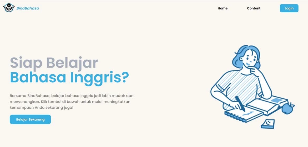 BinaBahasa — E-Learning Bahasa Inggris
